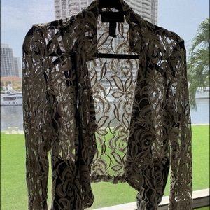 INC lace jacket in Medium